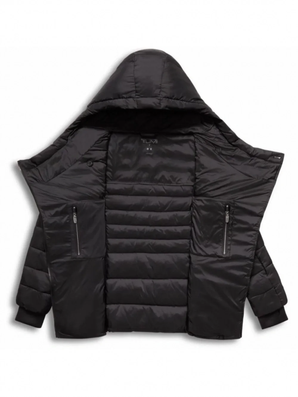TUMI Women’s Quilted Midweight Puffer Coat Black Size XL - NWT